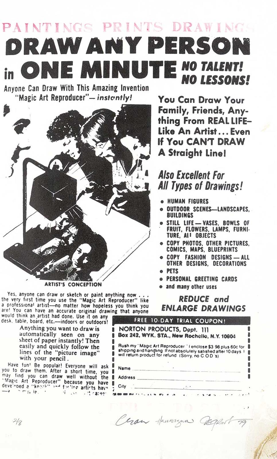 Christopher Cran (1949) - Draw Any Person in One Minute - No Talent! No Lessons! #2/8