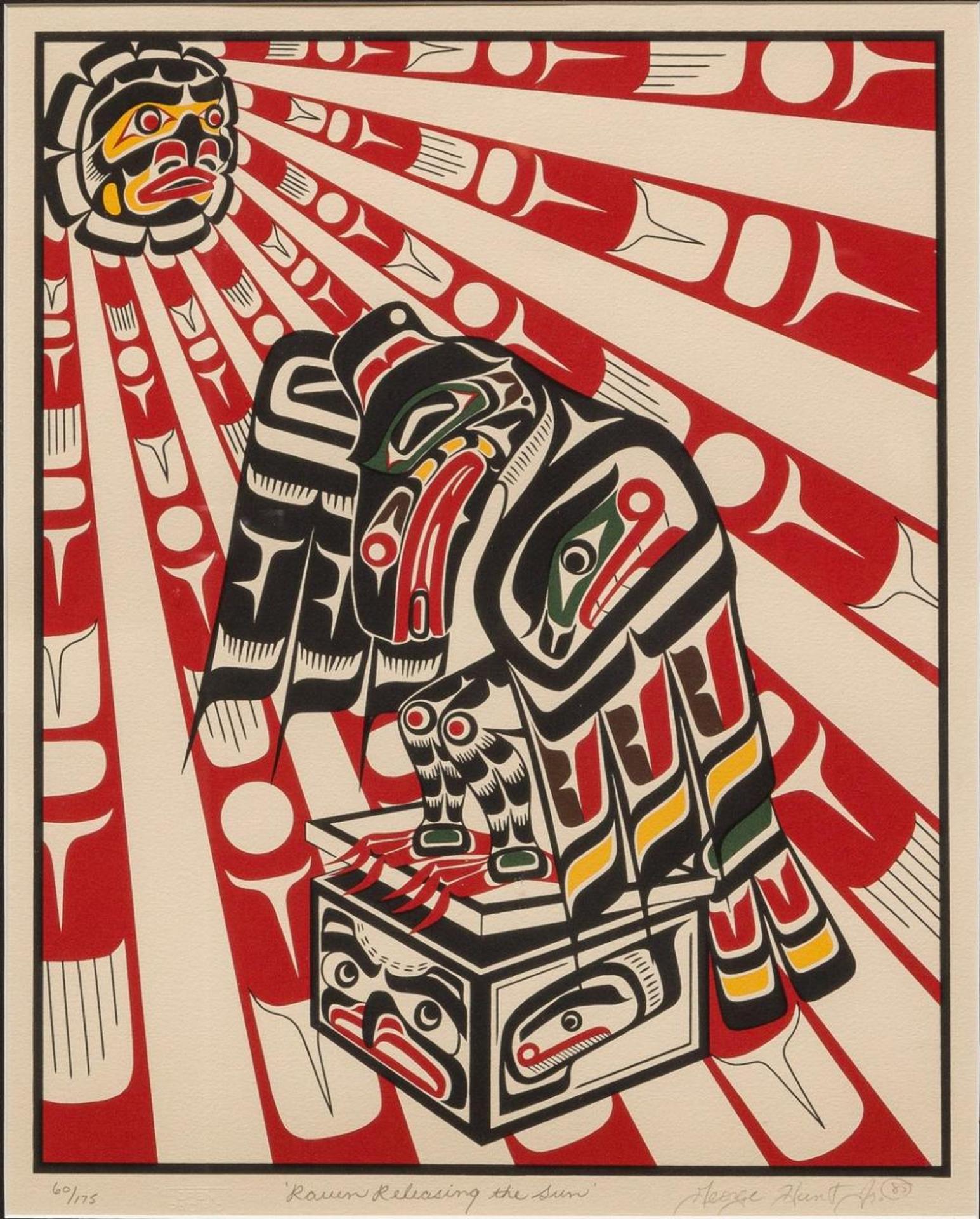 George Hunt Jr. (1958) - Raven Releasing the Sun