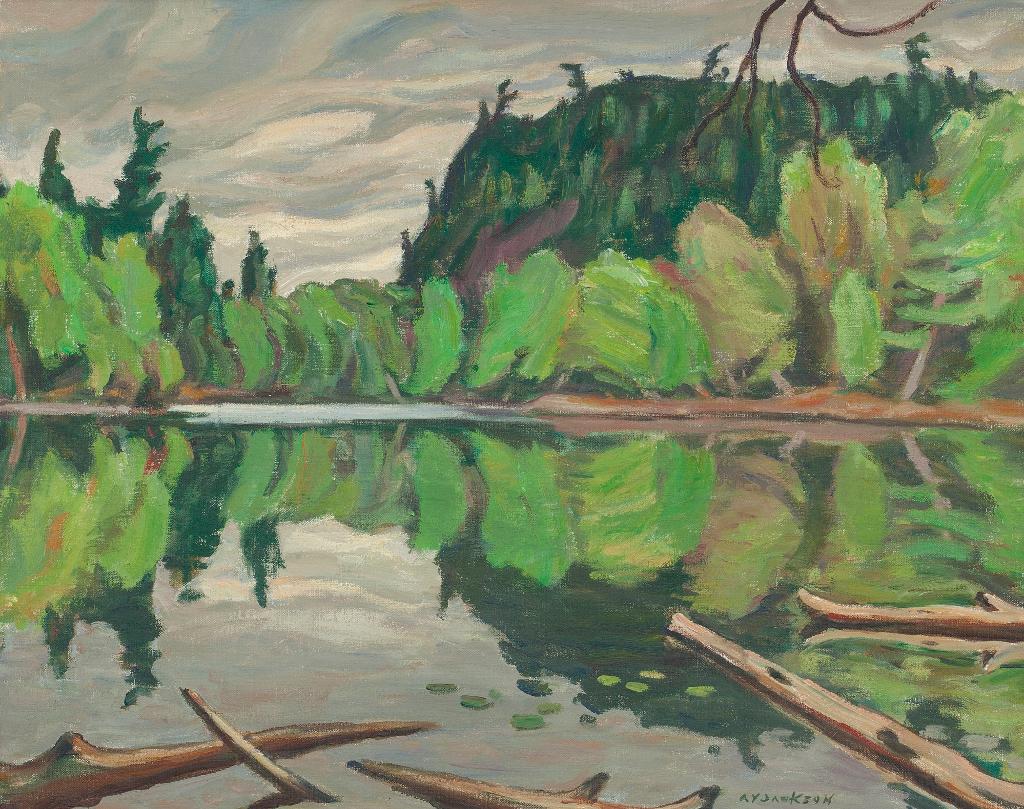Alexander Young (A. Y.) Jackson (1882-1974) - Beaver Lake, Algoma