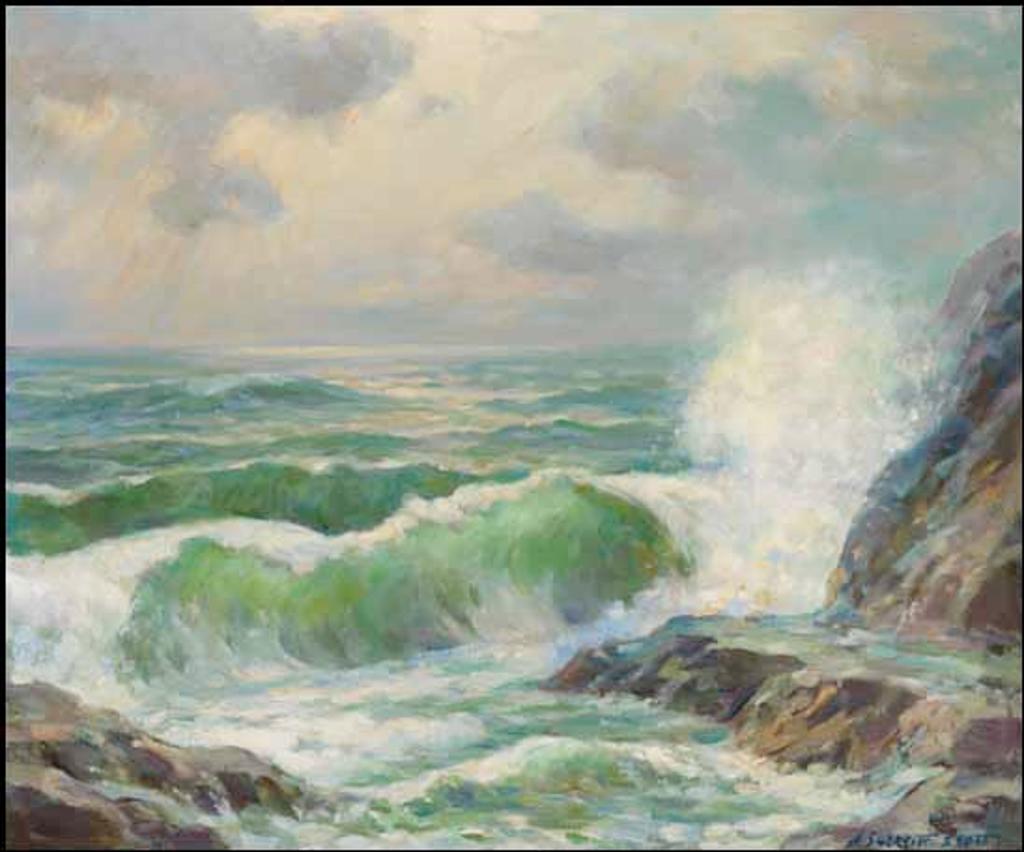 Adam Sherriff Scott (1887-1980) - Seascape