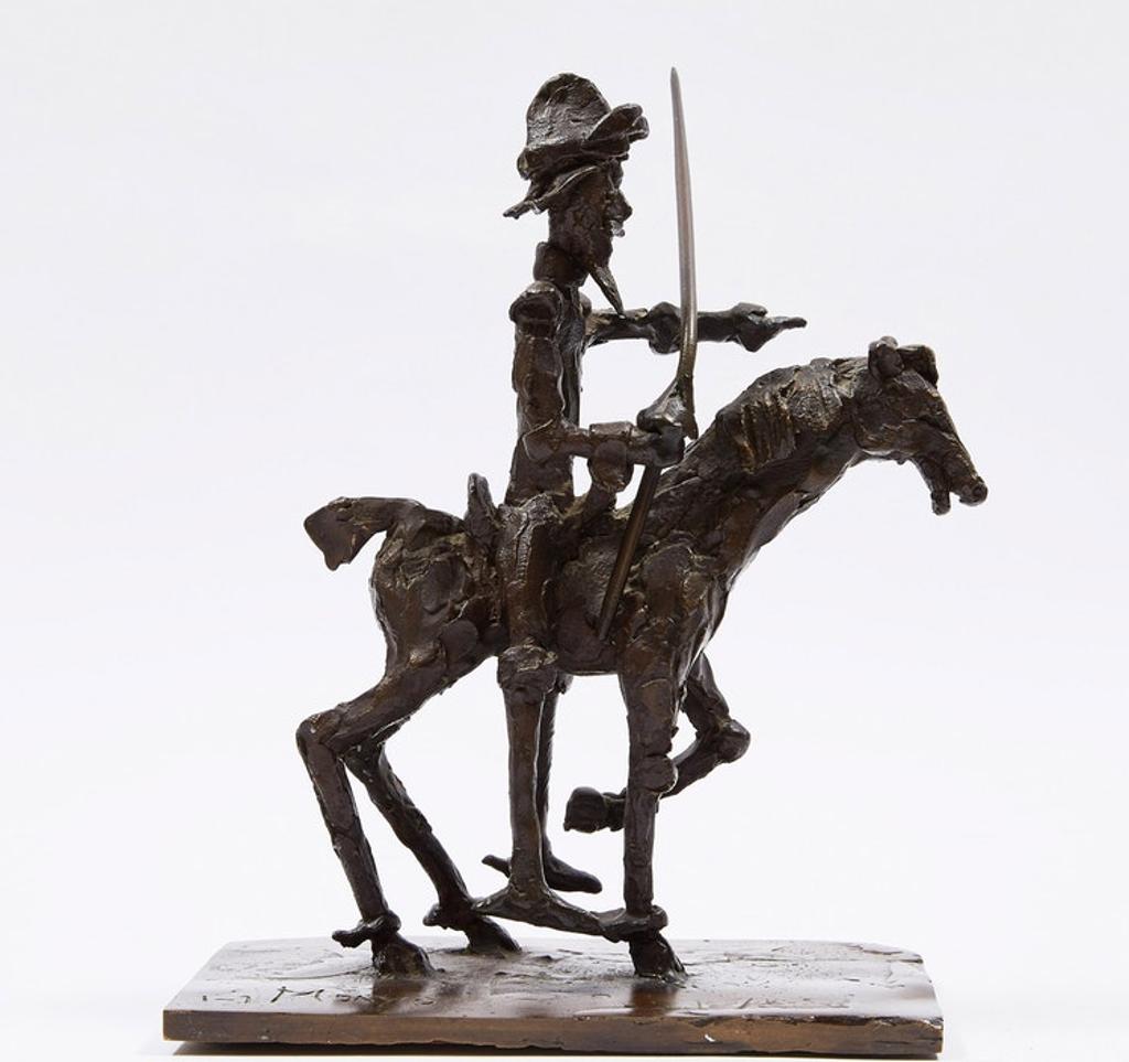 Monyo Simon Mihailescu-Nasturel (1926) - Don Quixote and Sancho Panza