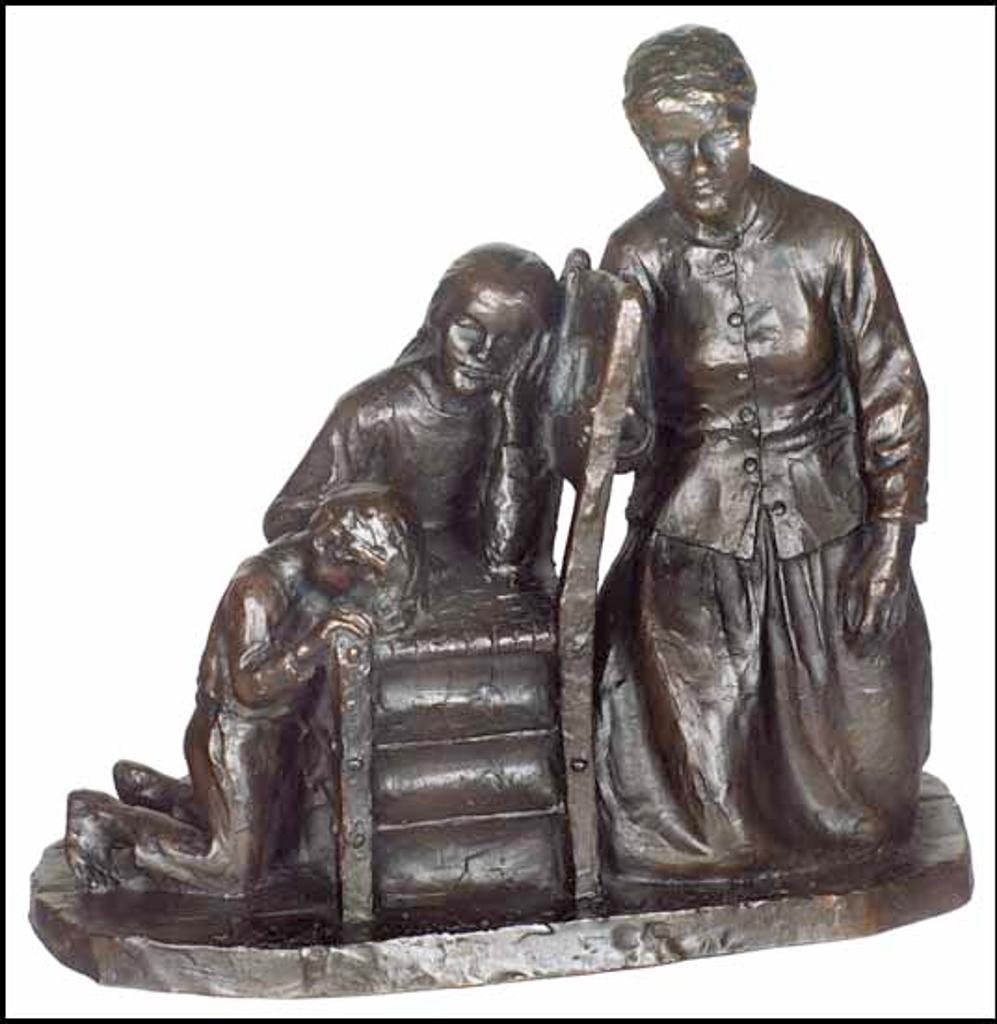 Alfred Laliberté (1878-1953) - La prière en famille