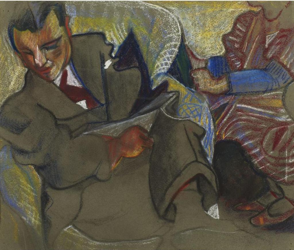 Pegi Margaret Kathleen Nicol MacLeod (1904-1949) - Study Of Ross Mclean, 1925