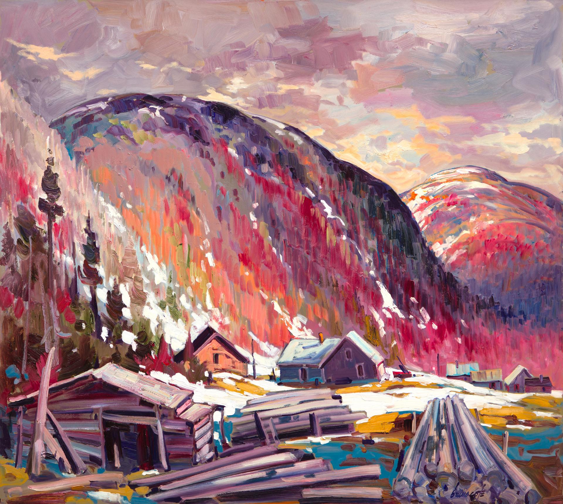 Bruno Cote (1940-2010) - Moulin Sacré-Cœur, N. D.