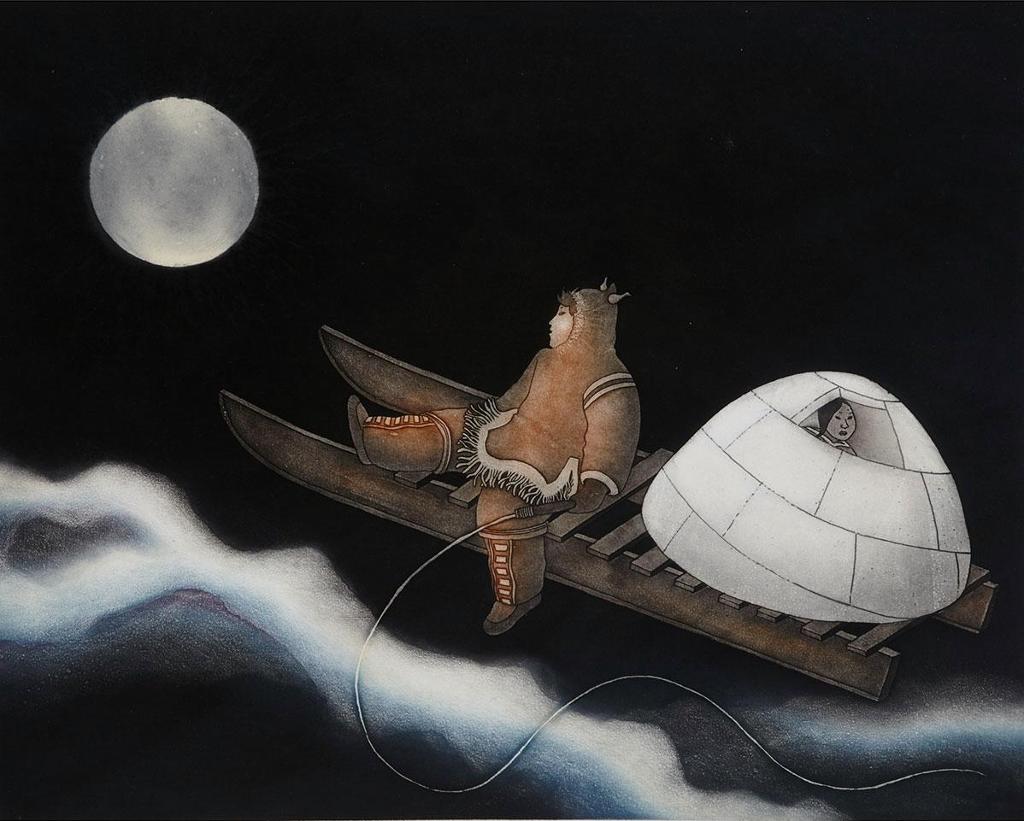Germaine Arnaktauyok (1946) - Moon Spirit Ii