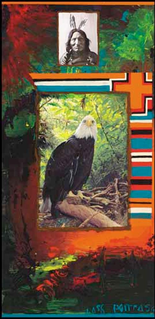 Jane Ash Poitras (1951) - Untitled - Eagle