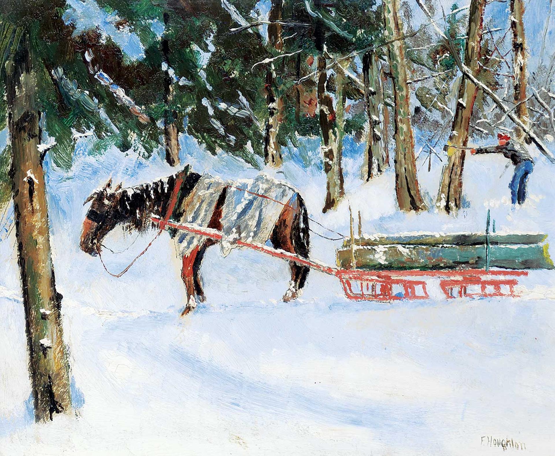 Frank Houghton - Untitled - Collecting Wood
