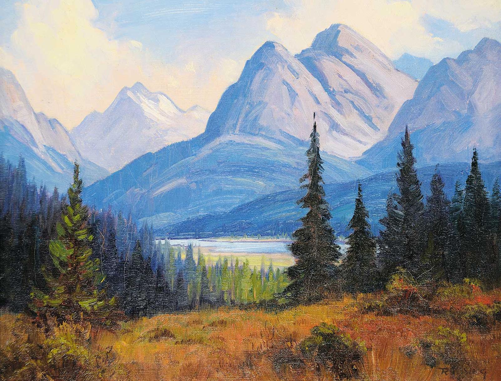 Roland Gissing (1895-1967) - Athabasca River