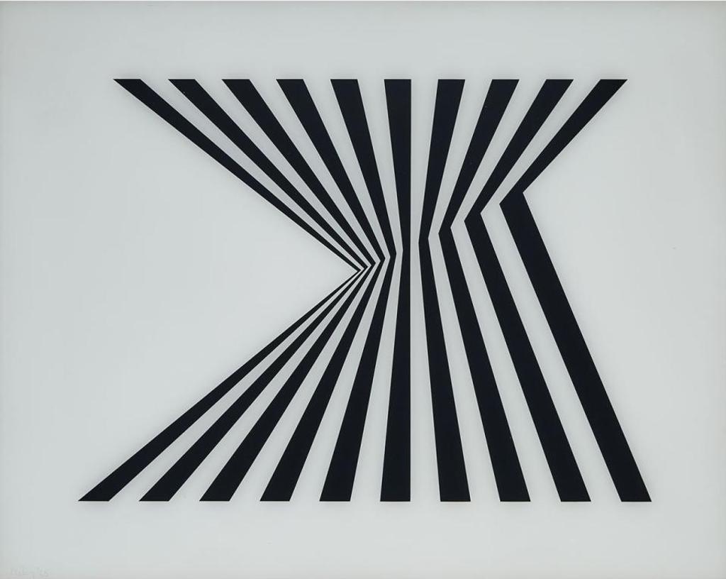 Bridget Riley (1931) - Untitled (Fragment 1), From Fragments, 1965 [schubert, 5a  ]