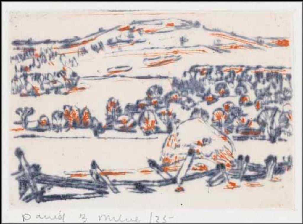 David Browne Milne (1882-1953) - Haystack