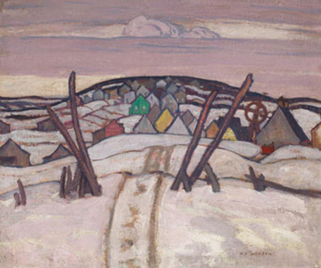 Alexander Young (A. Y.) Jackson (1882-1974) - The Winter Road