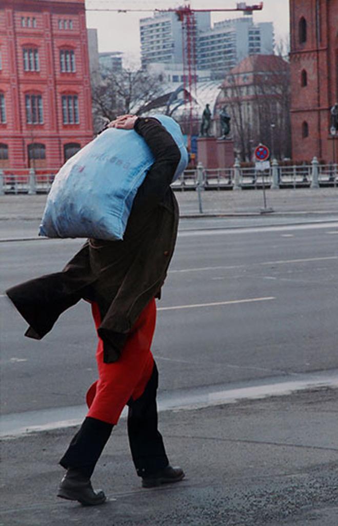 Stephen Waddell (1968) - Man with Sack
