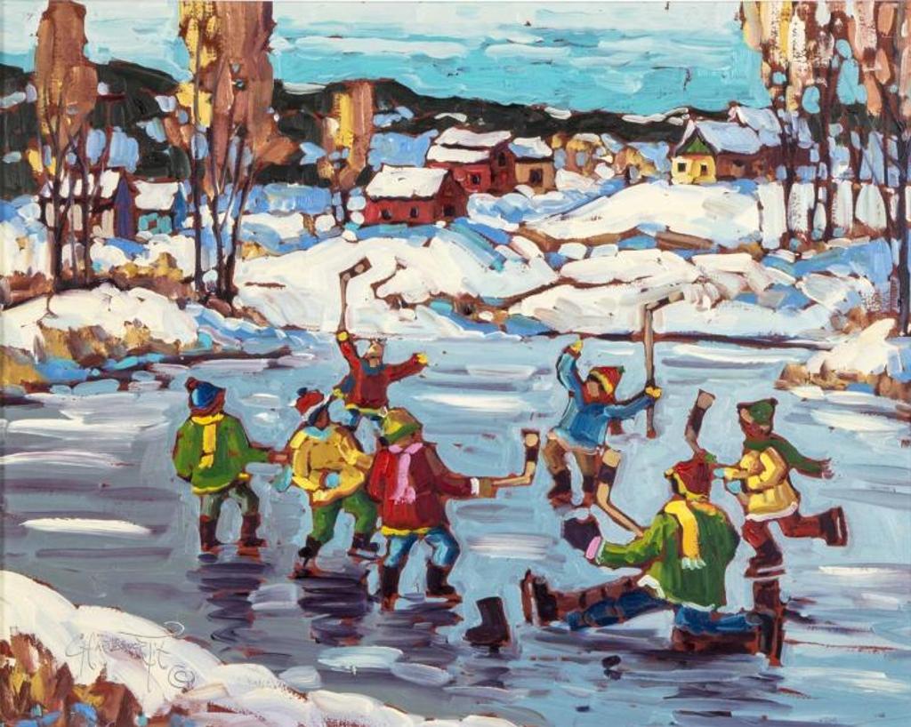 Rod Charlesworth (1955) - The Puck Trickles In