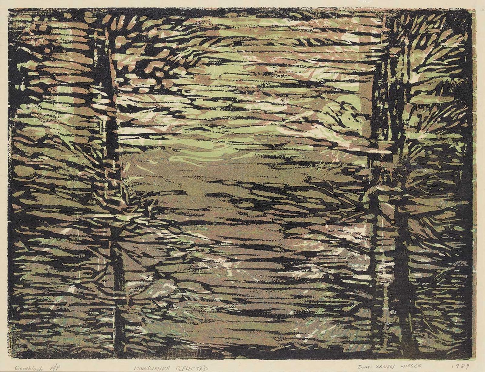 Joan Xauen Wieser - Minnewanka Reflected #A/P