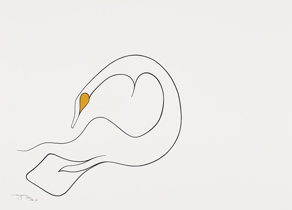 Benjamin Chee Chee (1944-1977) - Goose