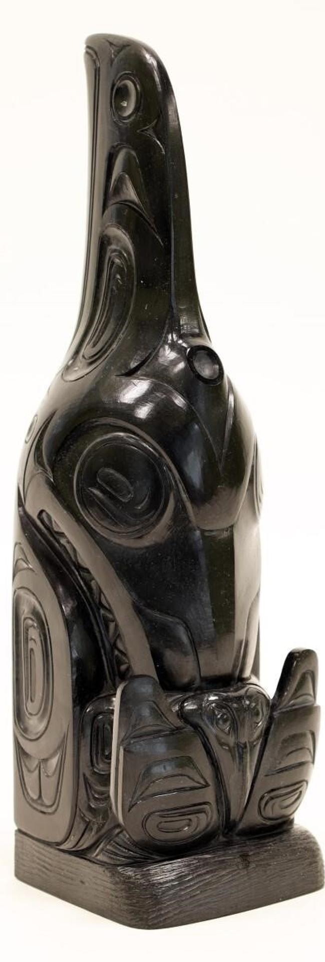 Gary Minaker-Russ (1958) - Raven Being Swallowed By Killer Whale; 1998