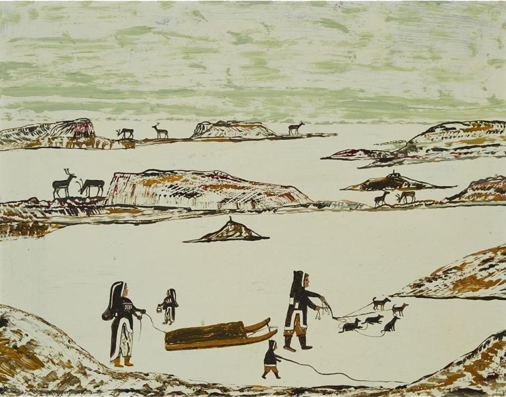 Pierre Nauya (1914-1977) - Out On The Land