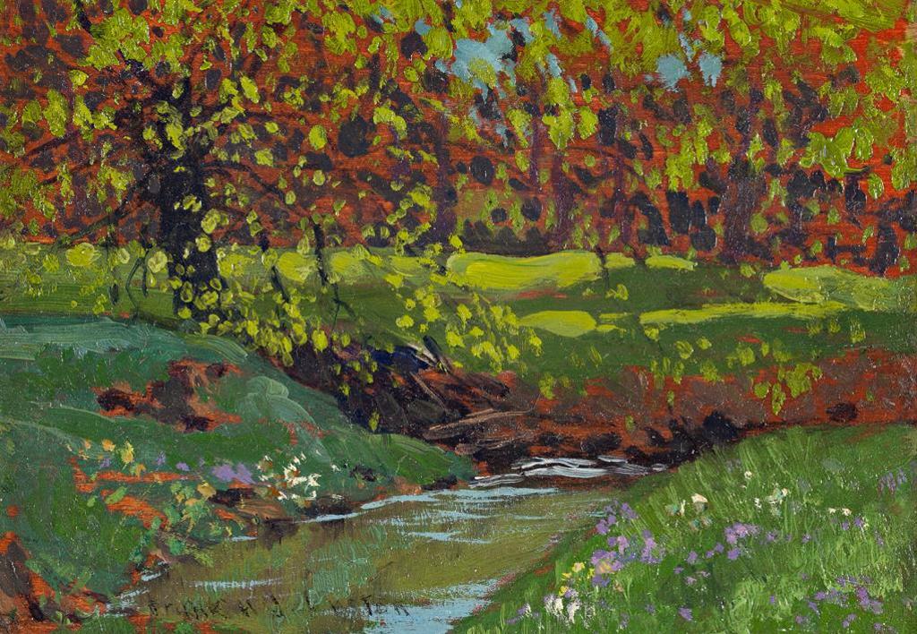 Frank (Franz) Hans Johnston (1888-1949) - Green Pool