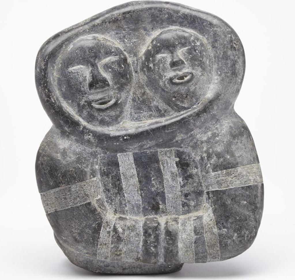 Kiakshuk (1886-1966) - Mother With Child In Amaut
