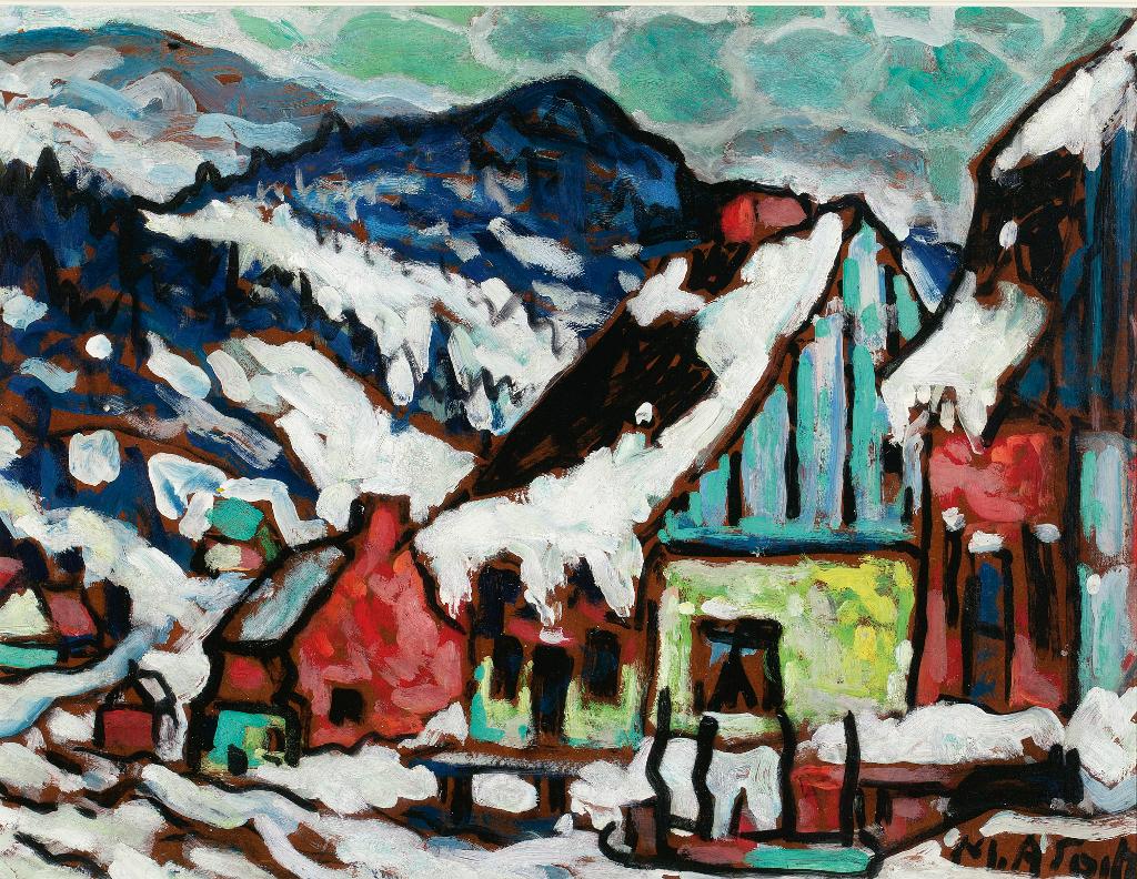 Marc-Aurèle Fortin (1888-1970) - Scene De Val Jalbert