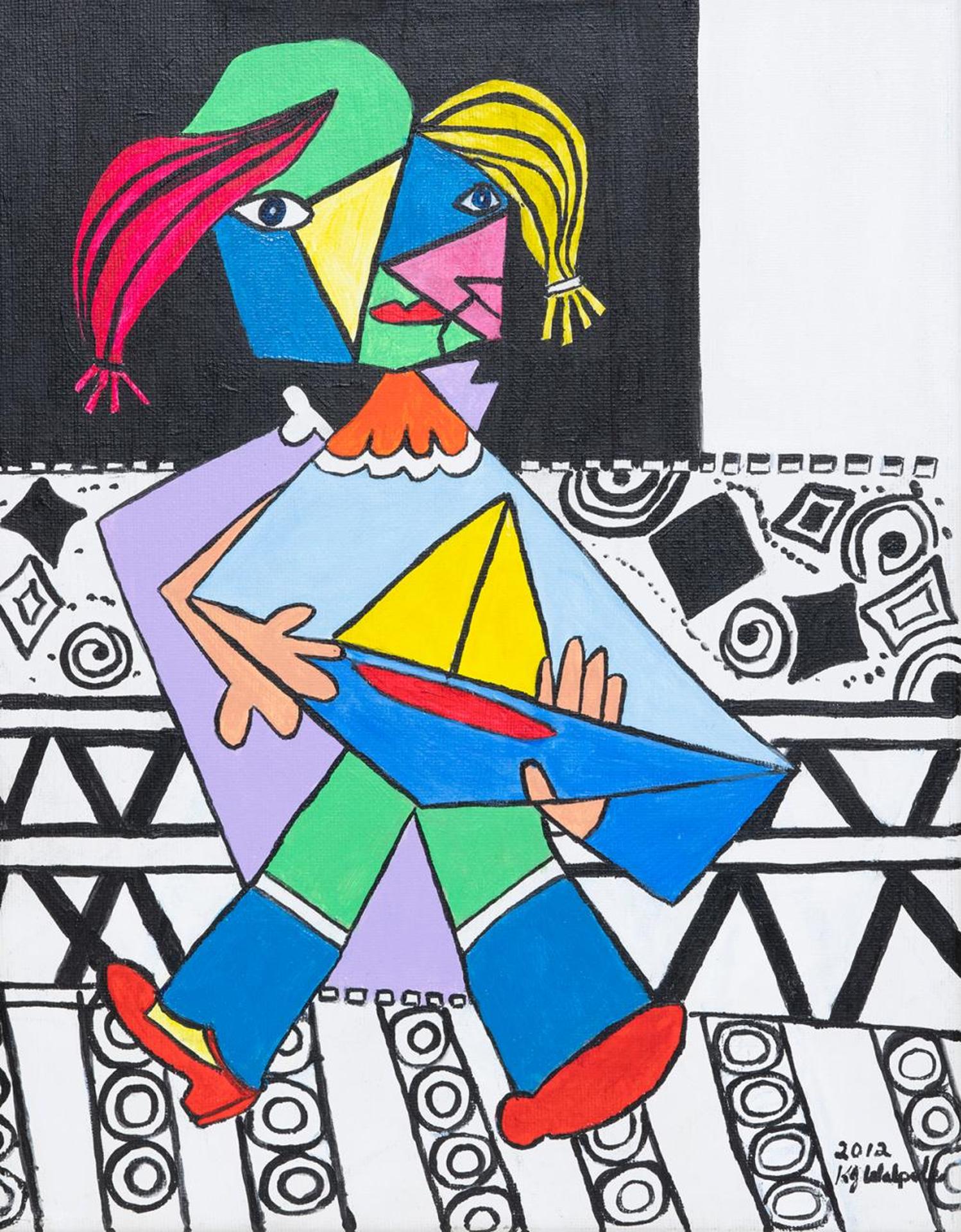 Karen Walpole - Girl with her Boat