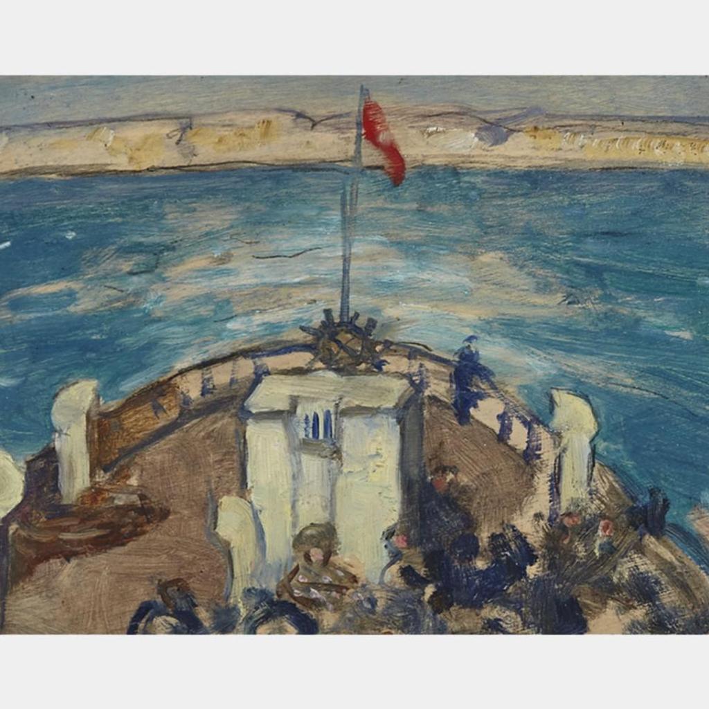 James Wilson Morrice (1865-1924) - The Crossing
