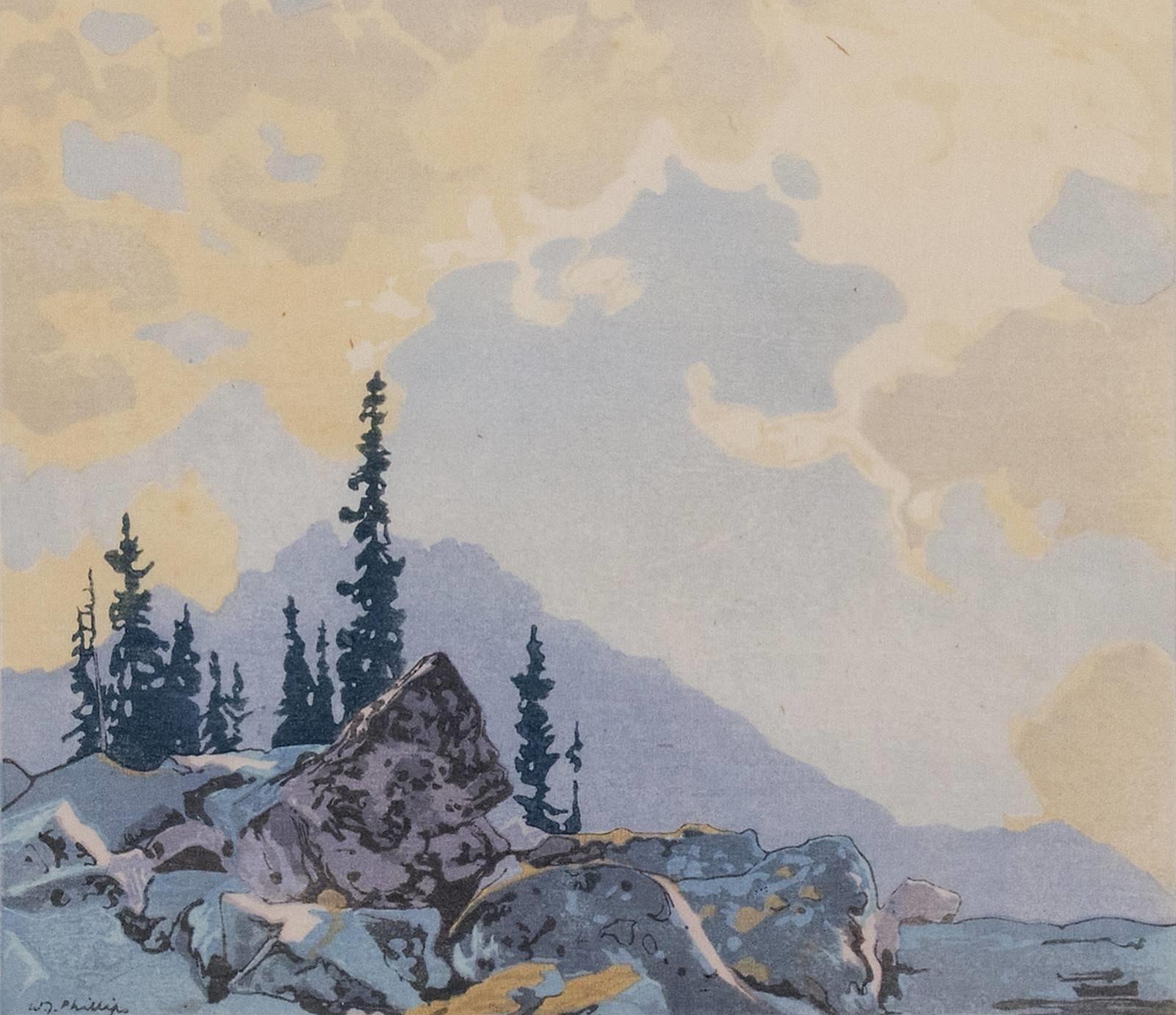 Walter Joseph (W.J.) Phillips (1884-1963) - Mount Schaeffer; 1927