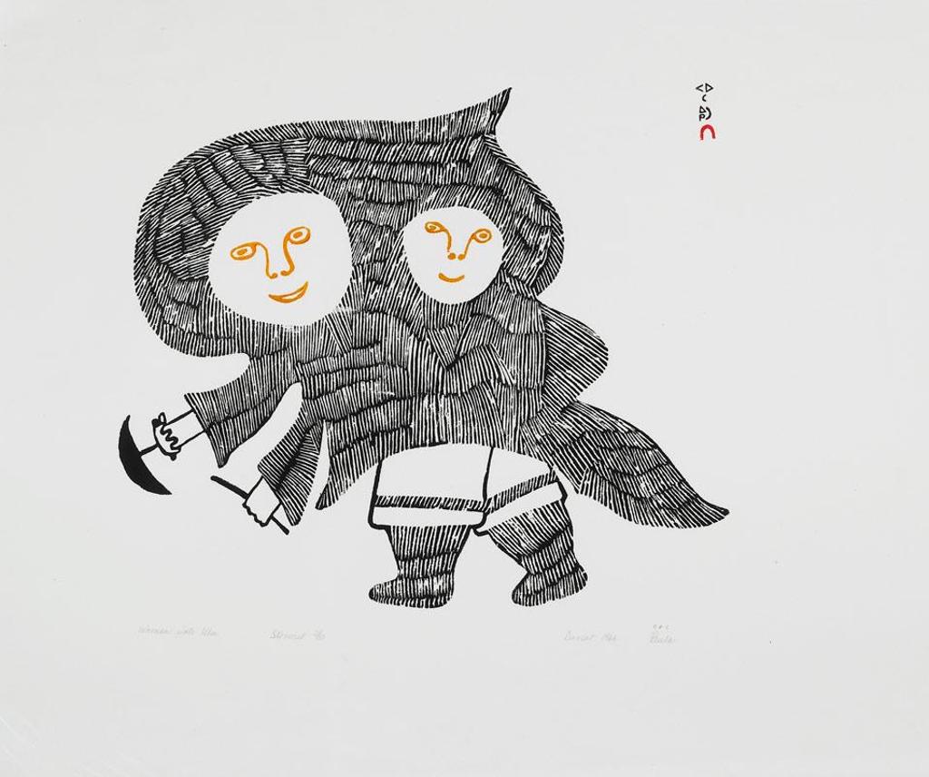 Pauta Saila (1916-2009) - Woman With Ulu