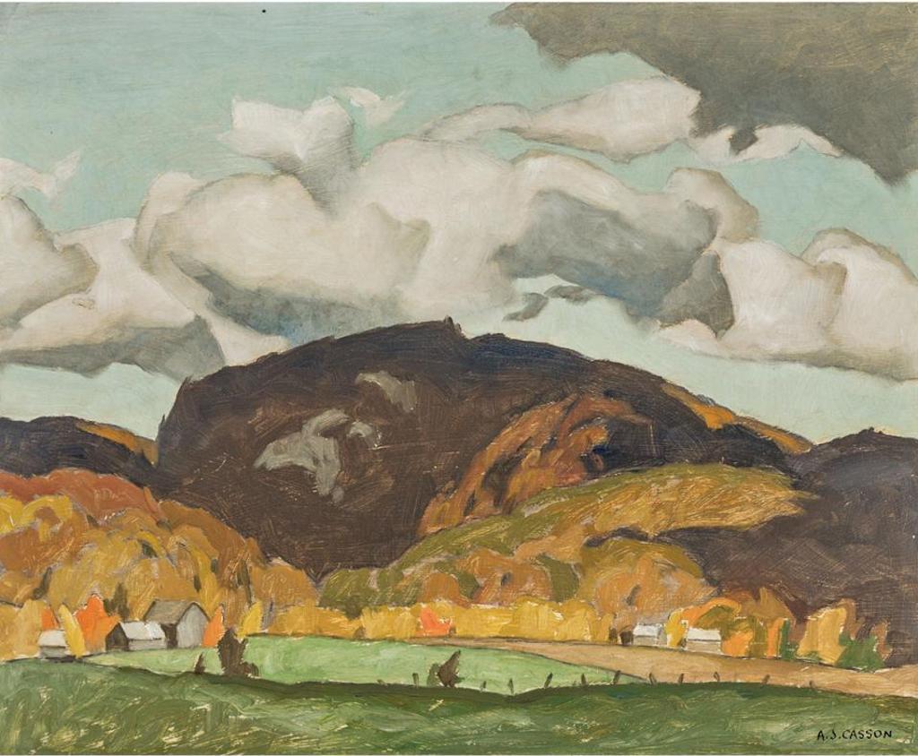 Alfred Joseph (A.J.) Casson (1898-1992) - October, Avoca, Que., 1971