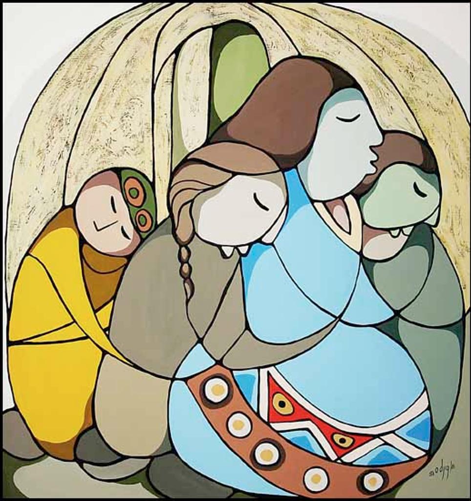 Daphne Odjig (1919-2016) - Giving Thanks