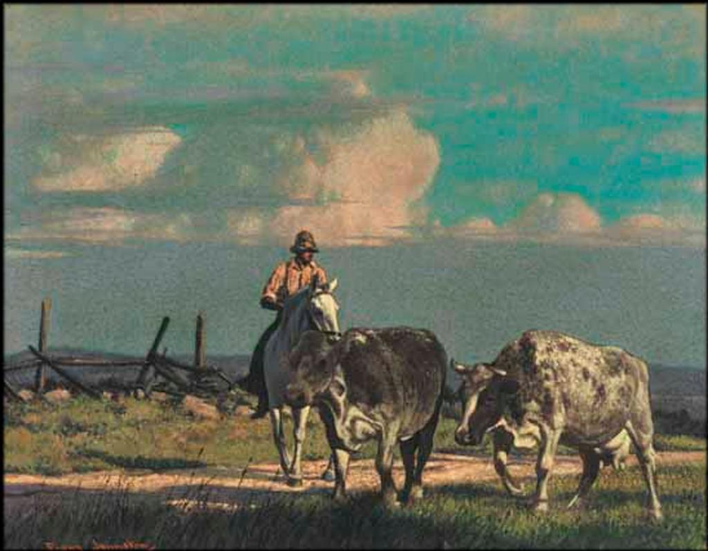 Frank (Franz) Hans Johnston (1888-1949) - The Stragglers