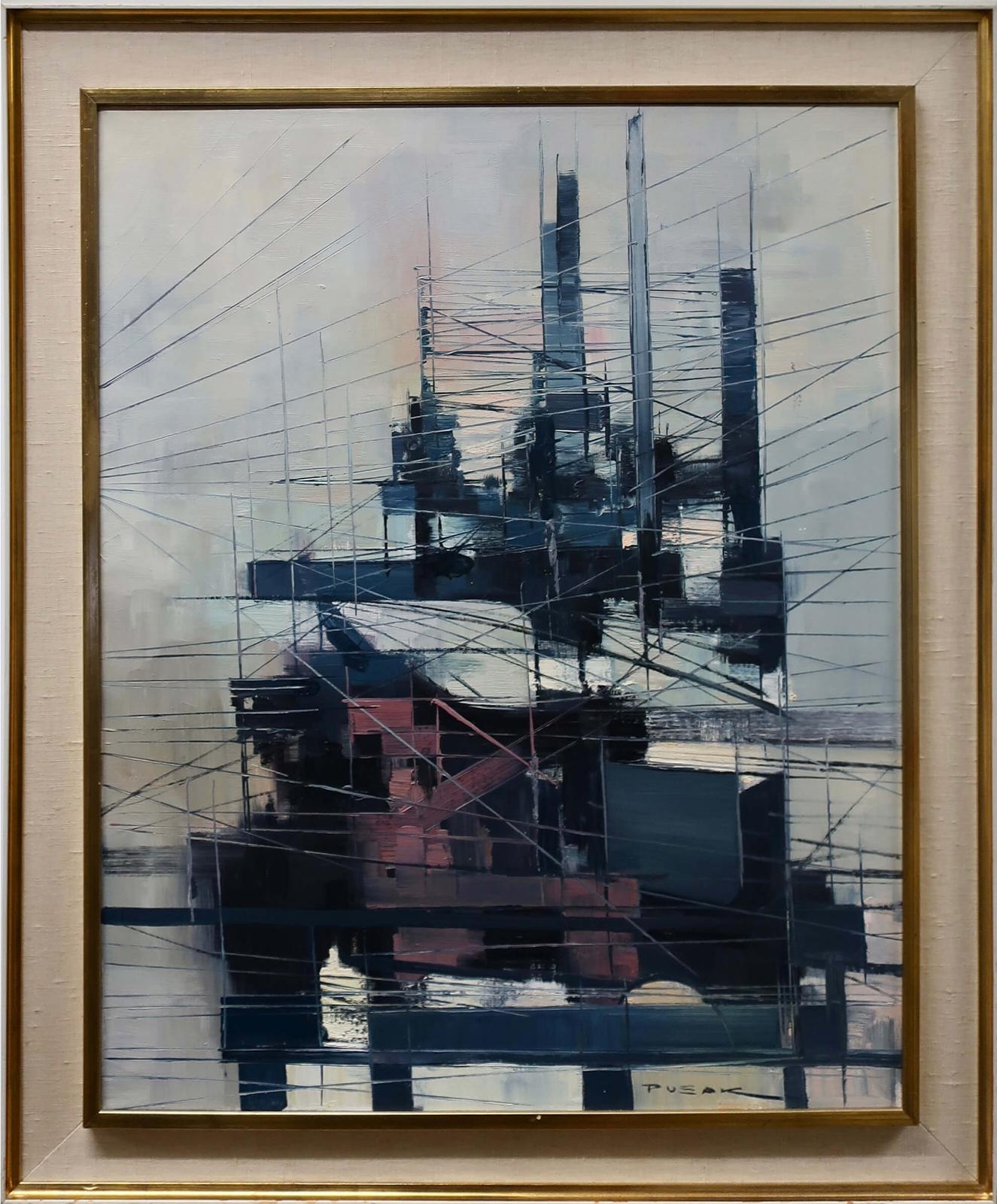 Rudolf Pusak (1908-1990) - Untitled (Abstract)