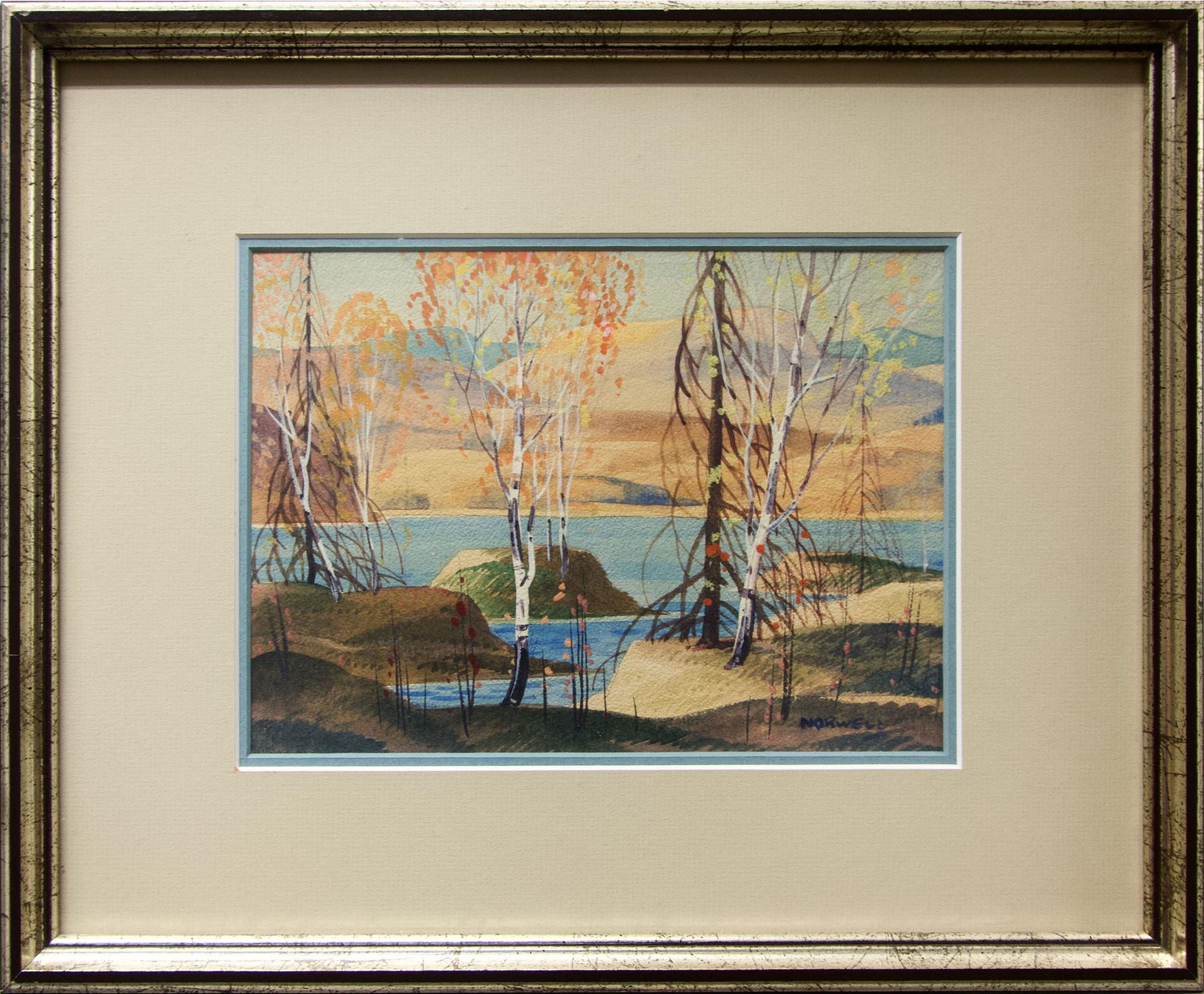 Graham Norble Norwell (1901-1967) - Untitled (Laurentian Fall Study)
