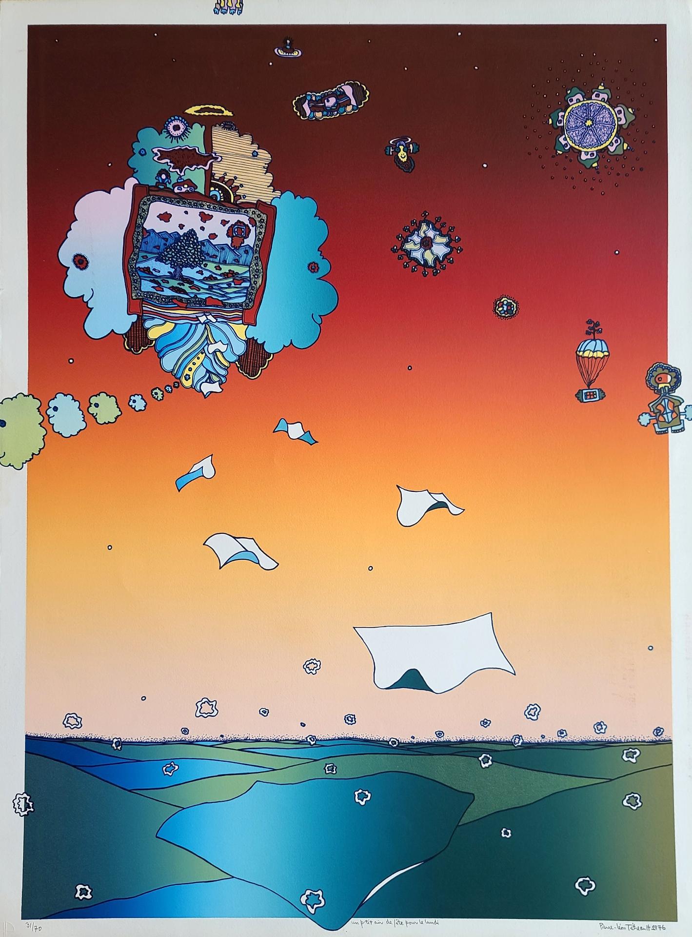 Pierre-Léon Tétreault - Un p'tit air de fête pour le lundi, 1976