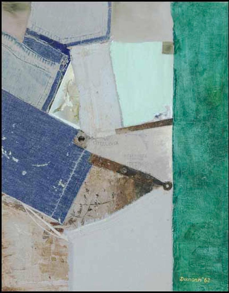 Alma Mary Duncan (1917-2004) - Collage with Bird