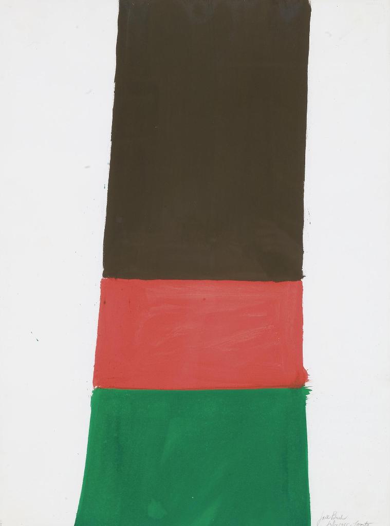 Jack Hamilton Bush (1909-1977) - Red, Brown, Green