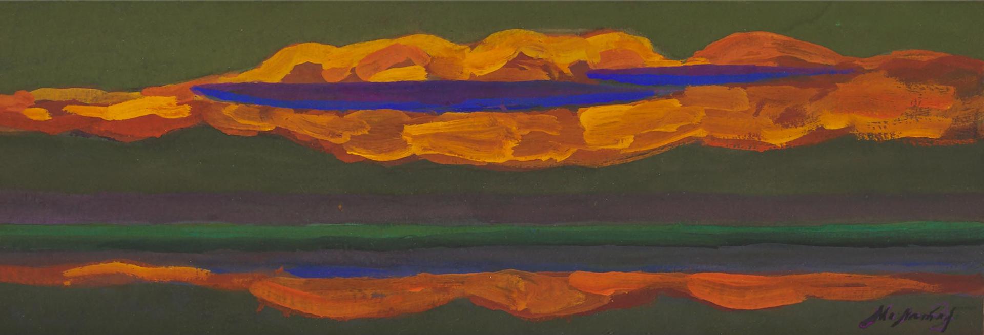 Mark Ivanovich Malyutin (1919-1998) - Mirror-Reflections, 1990