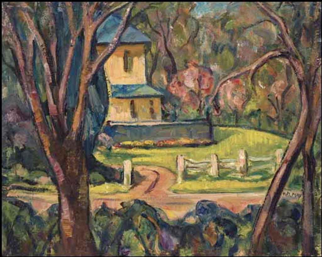 Henrietta Mabel May (1877-1971) - House in the Countryside / Landscape