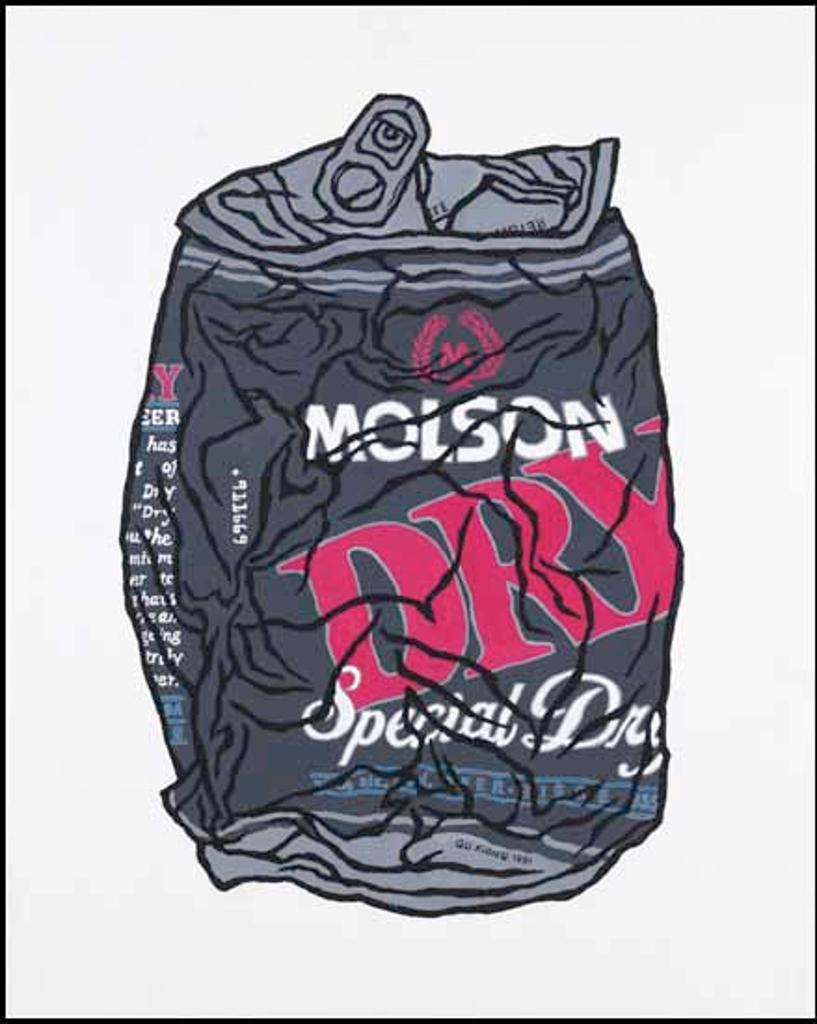 Gu Xiong (1953) - Crushed Can (Molson Dry)