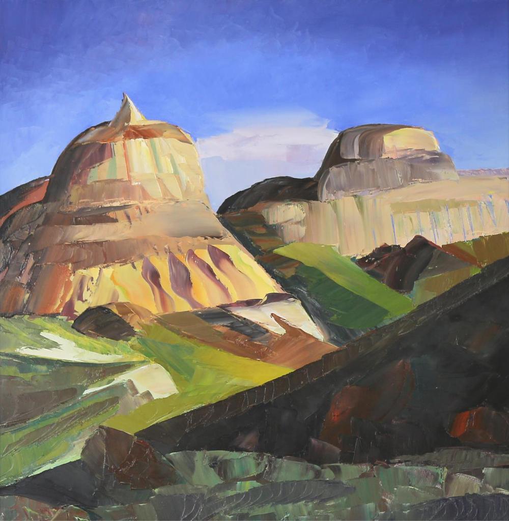 David Pugh (1946-1994) - Badlands; 1993