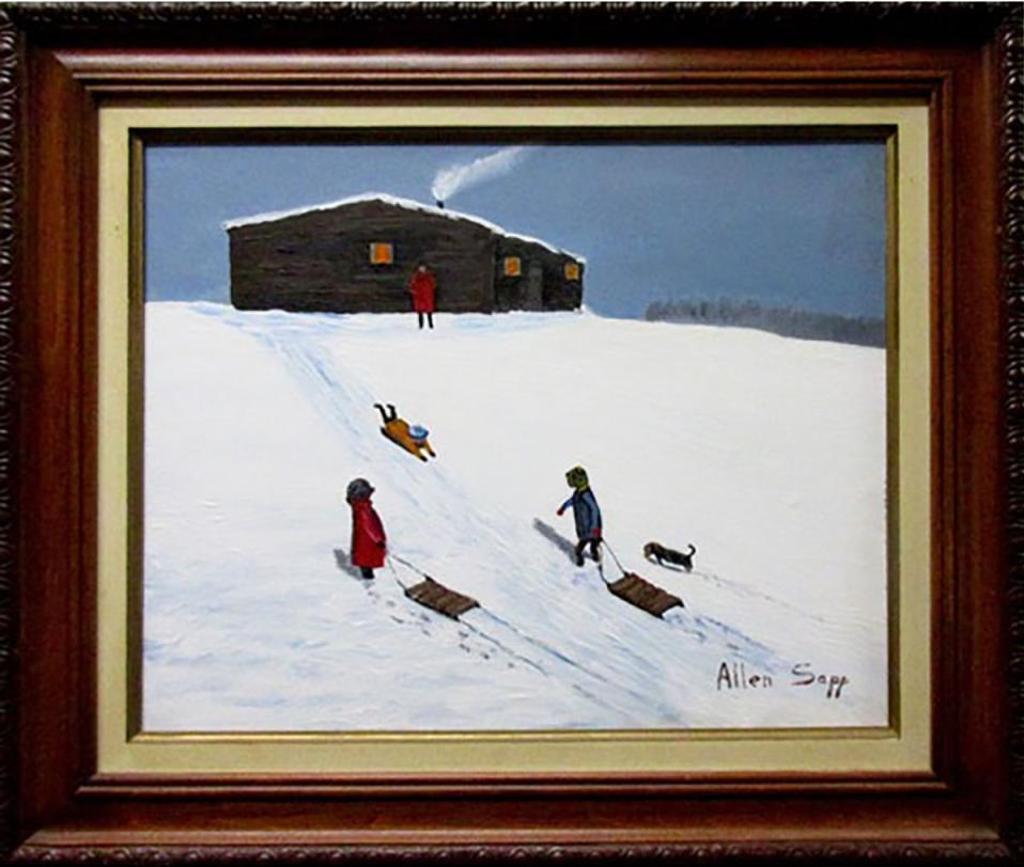 Allen Fredrick Sapp (1929-2015) - Having Fun At Home