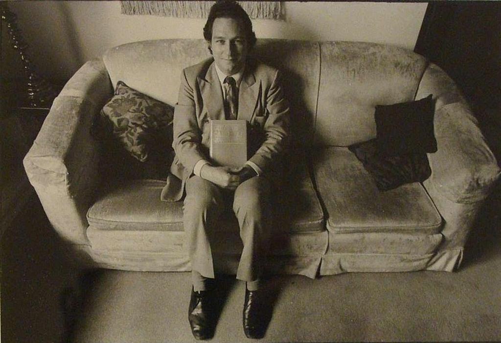 Arnaud Maggs (1926-2012) - MAN SEATED ON COUCH gelatin silver