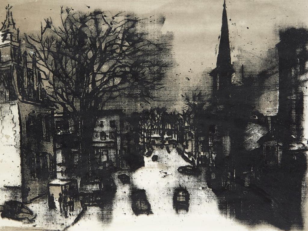 Molly Joan Lamb Bobak (1922-2014) - View from the Bridge