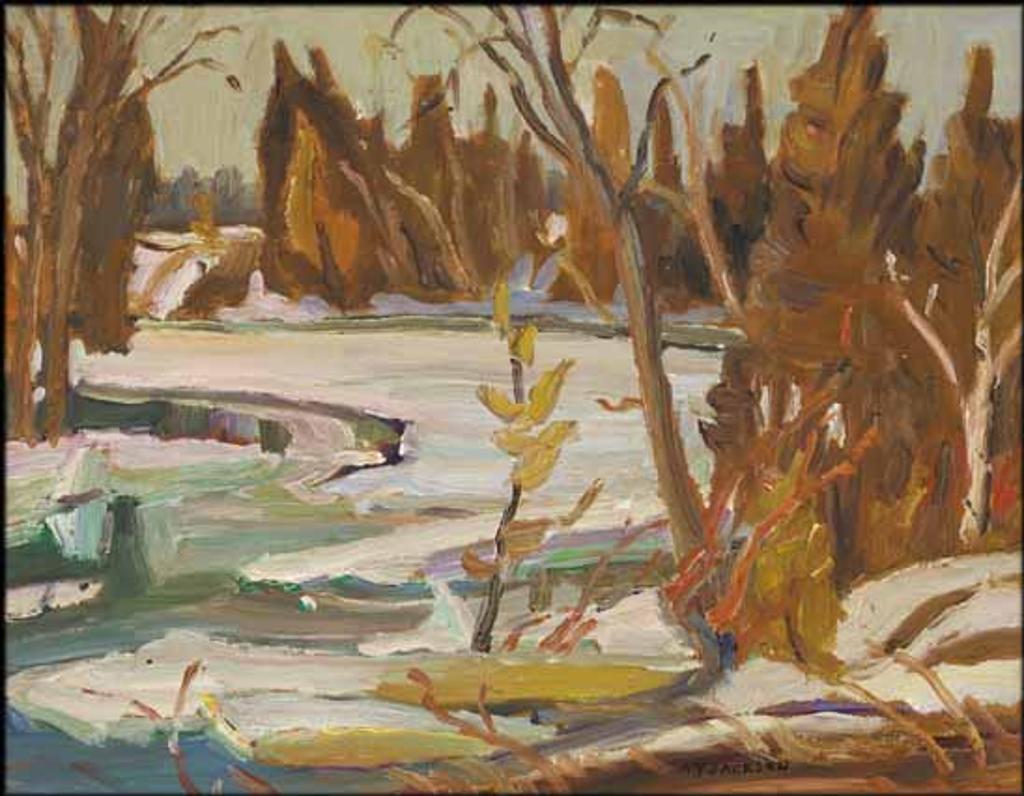 Alexander Young (A. Y.) Jackson (1882-1974) - Winter Landscape