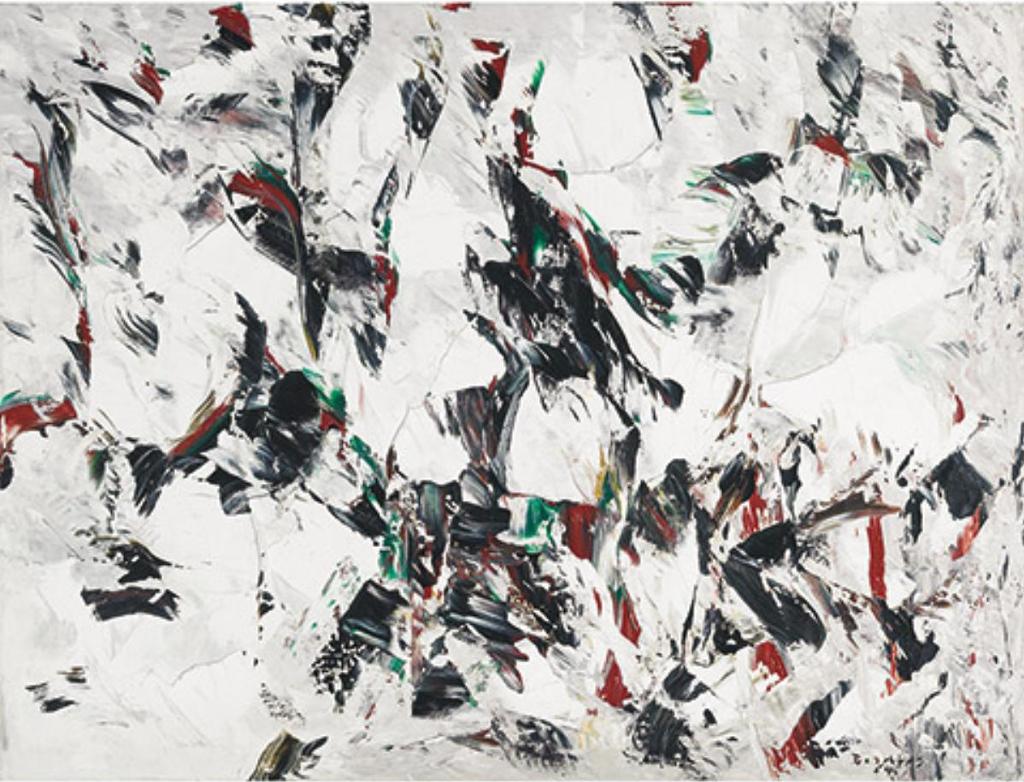 Paul-Émile Borduas (1905-1960) - Vibrations Grises
