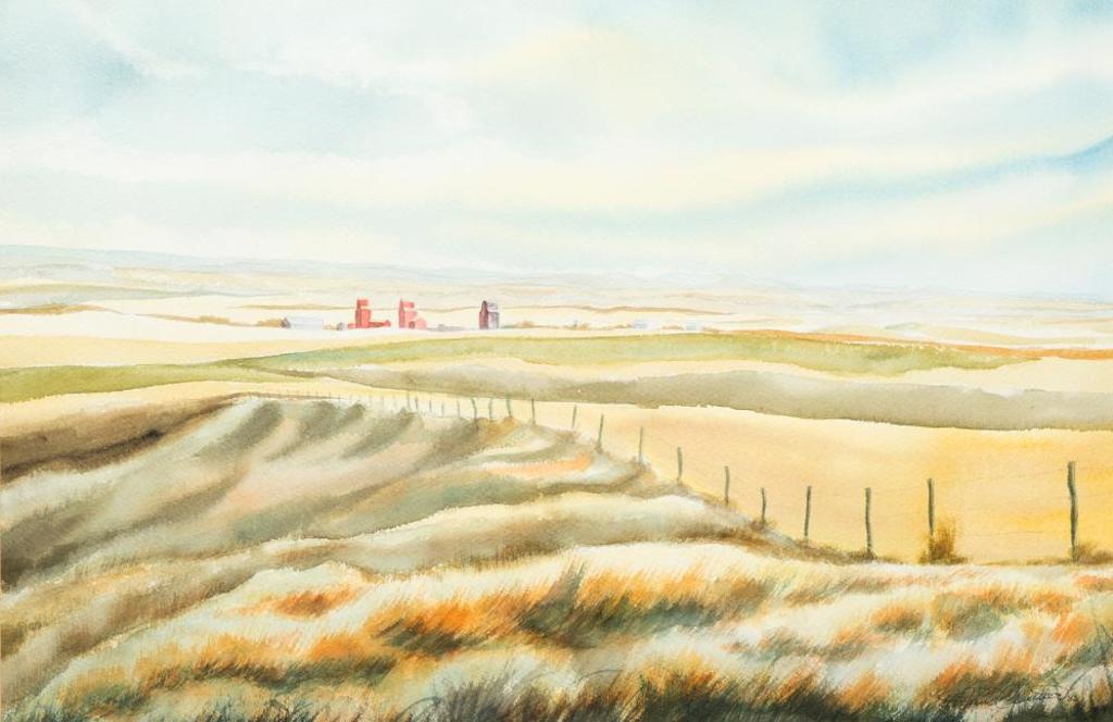 Paul Cloutier (1919-2013) - Wood Mountain #2