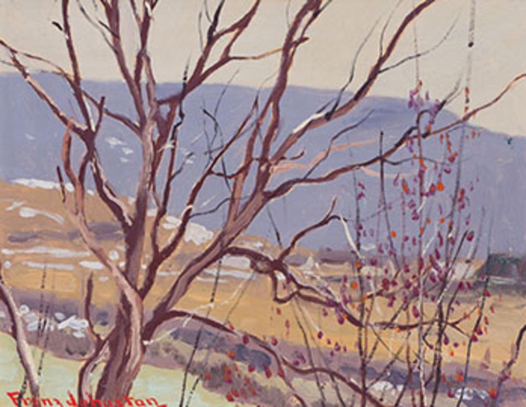 Frank (Franz) Hans Johnston (1888-1949) - April in Quebec