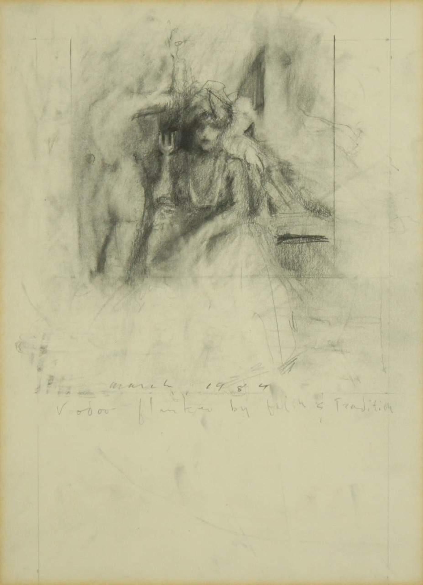 Neil Wedman (1954) - Voodoo Flanked by Faith and Tradition