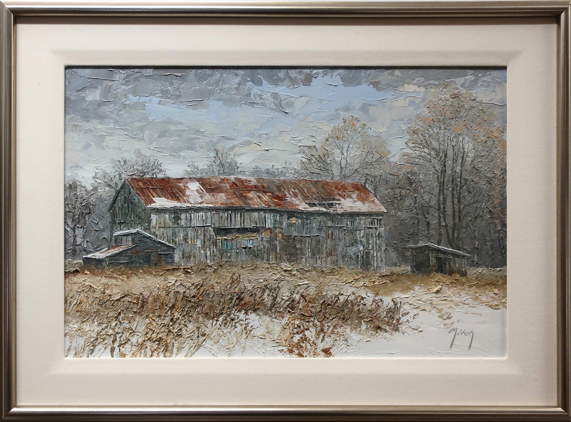 Walter Mitchell (Mitch) Keirstead (1948) - Winter Near Kimball