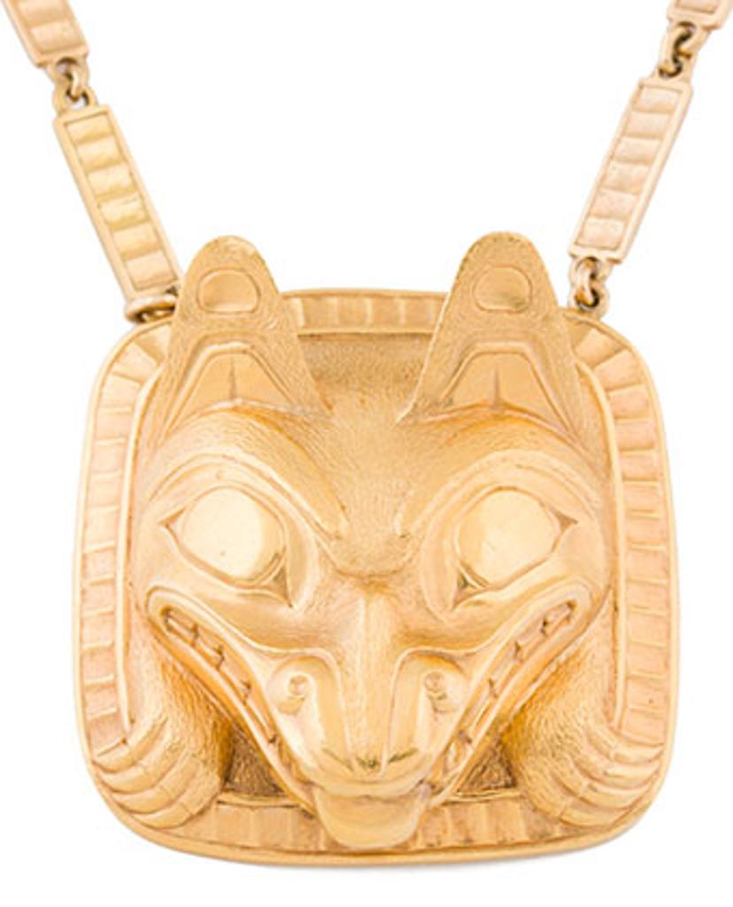 William Ronald (Bill) Reid (1920-1998) - Wolf Necklace